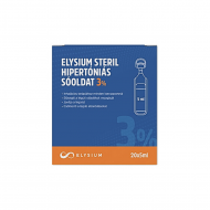 ELYSIUM SÓOLDAT 3% STERIL HIPERTÓNIÁS - 20X5ML